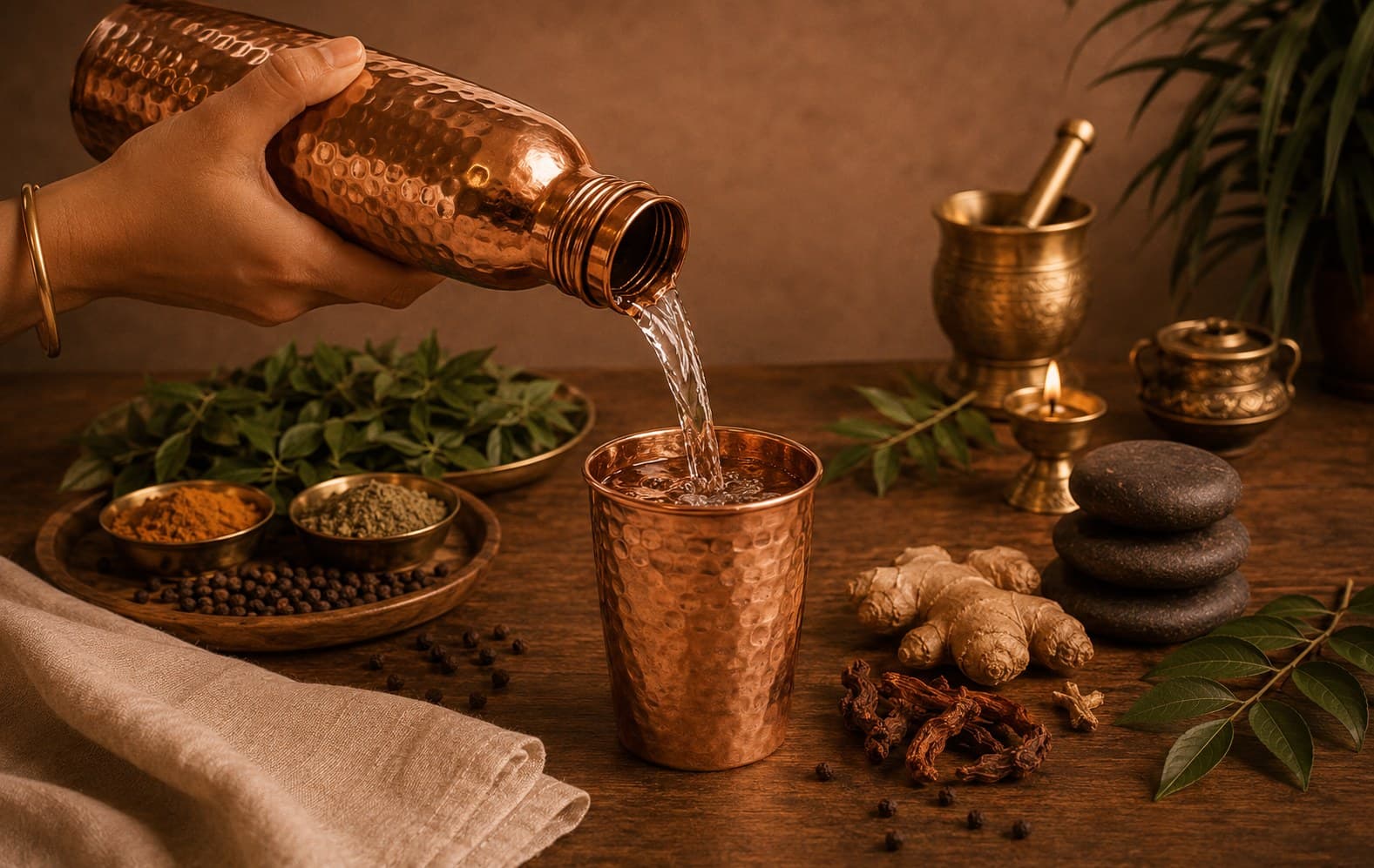Why is it worth drinking water from copper vessels?