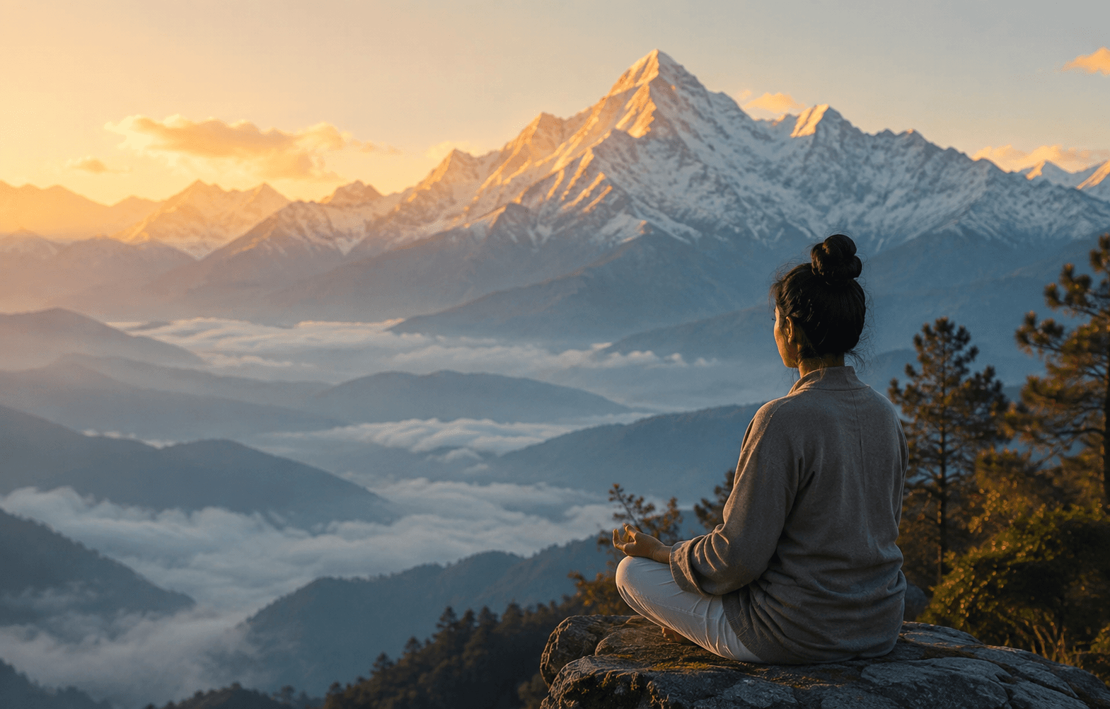 Why are people drawn to the Himalayas?
