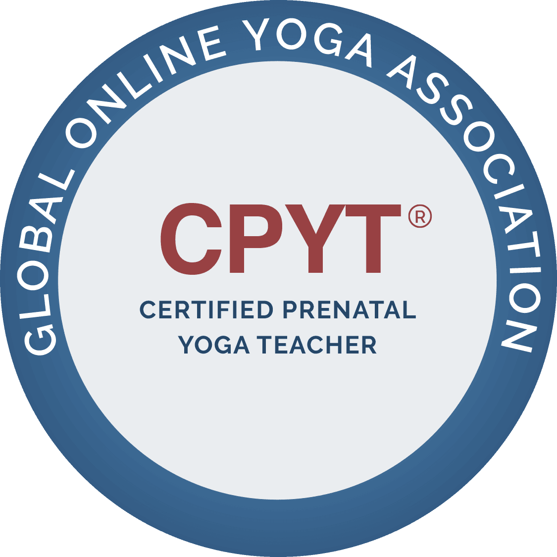 Certyfikat GOYA-CPYT — Certified Prenatal Yoga Teacher